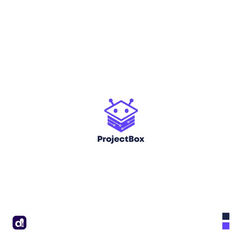  Branding for a little Belgian Star-Up called ProjectBox