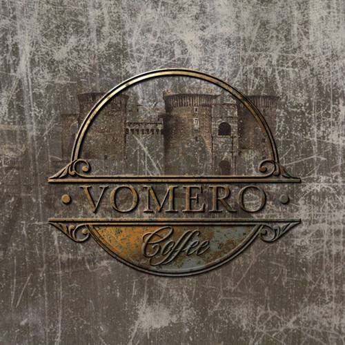 Creating a classic emblem for Italian coffee shop - Vomero Coffee.