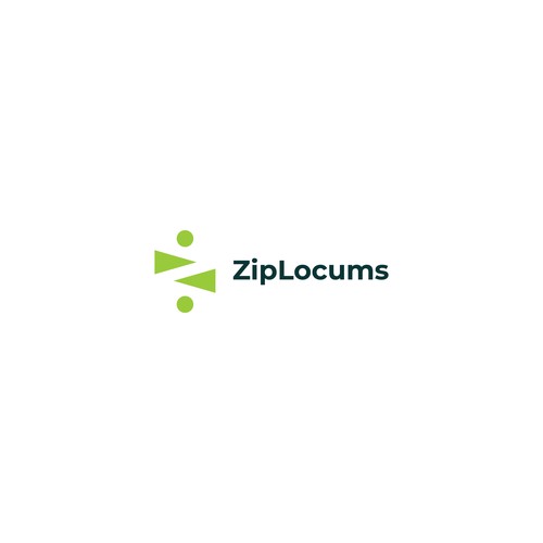 Modern Logo for ZipLocums