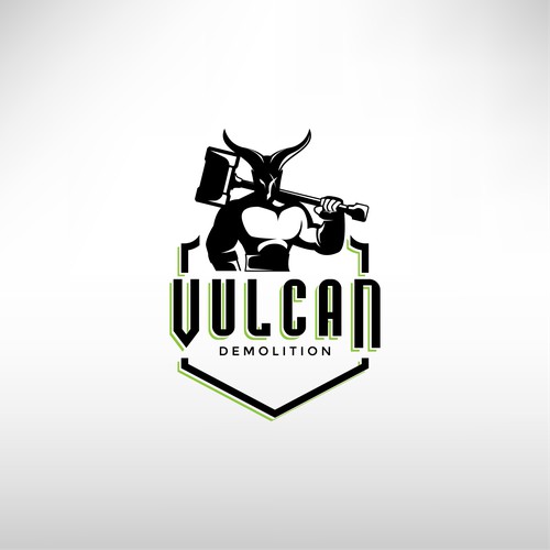 Logo for Vulcan Demolition