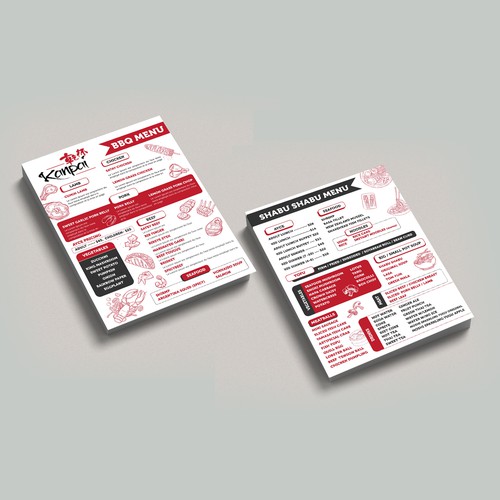 MENU DESIGN 