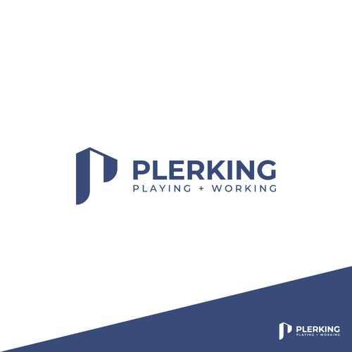 Winner logo for Plerking logo design contest.