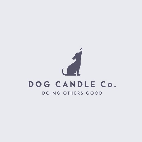 Dog Candle