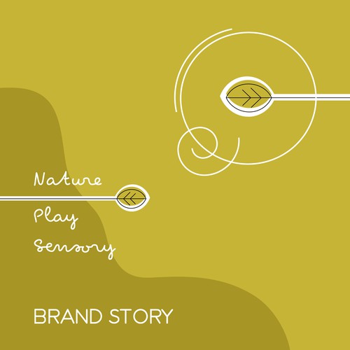Concept of connecting with nature (brand style guide)