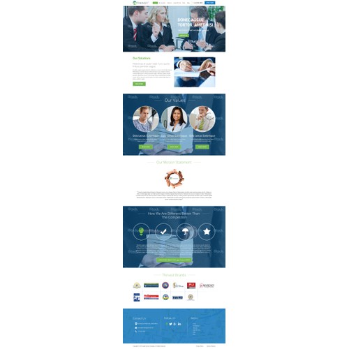 Company Home Page 