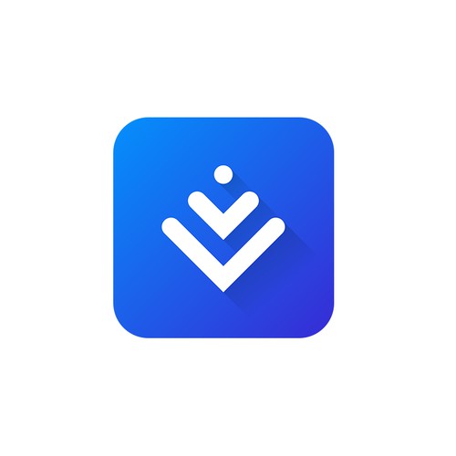 Adaptive Android icon for Downloads App