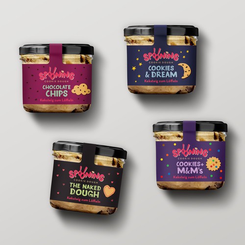 label for "Spooning Cookie Dough"