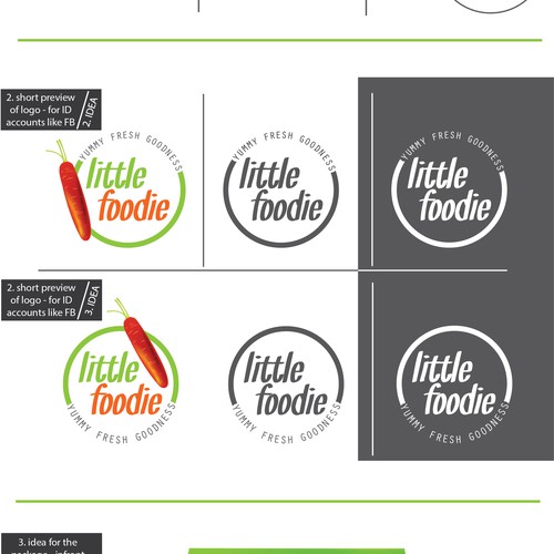 Little foodie logo