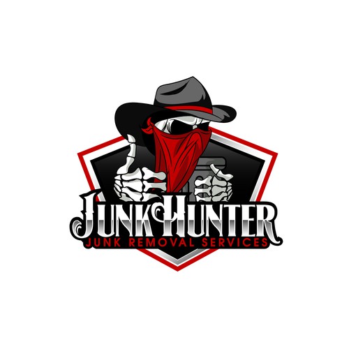 Bold logo for junk