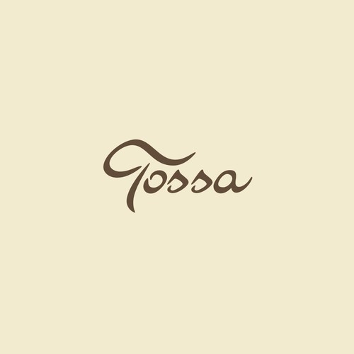 Tossa logo for coffee accessories shop