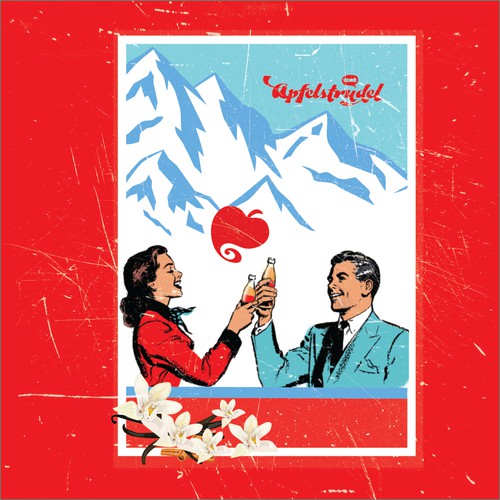 Vintage Alpine Poster