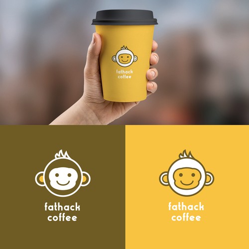 New fun logo for new coffee shop