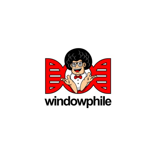 windowphile logo character