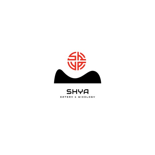 Logo for a sushi restaurant