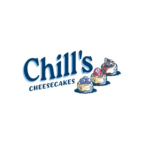 Chill's Cheesecakes Logo Design