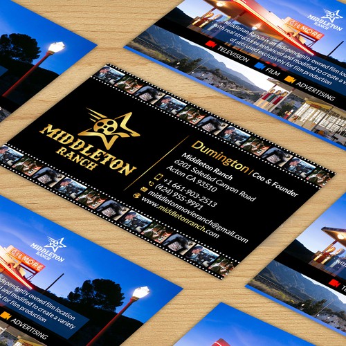 Business card design