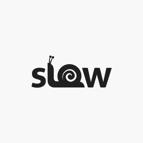 slow wordmark