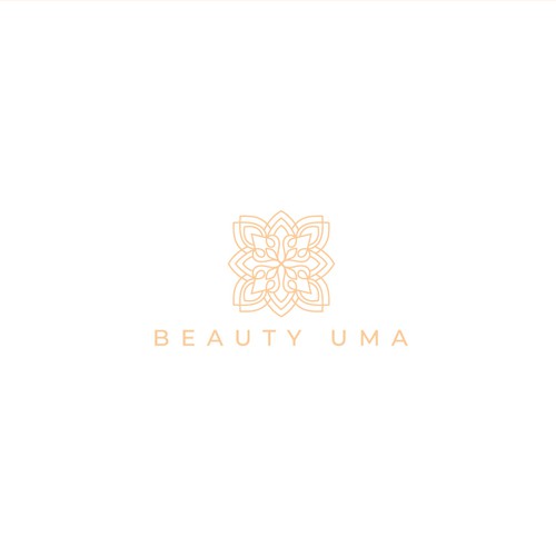 beauty uma logo design