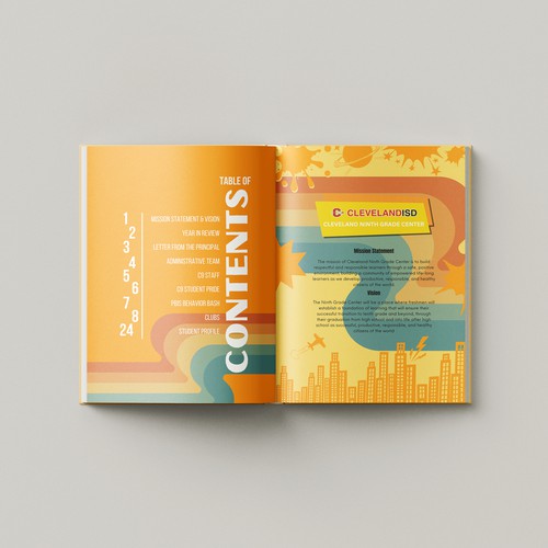 Yearbook and Photobooo Content Layout