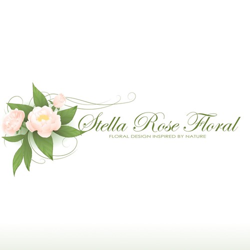  Floral design logo