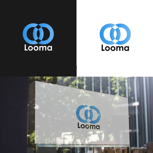 Looma Yoga Studio logo concept