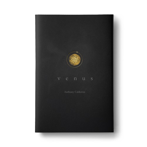 Venus - poetry - book cover design 