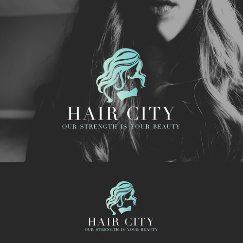 Logo for  Hair City