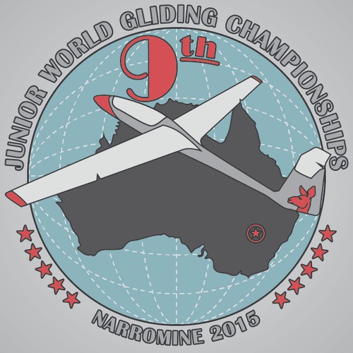 9th Junior World Gliding Championships. Narromine 2015 needs a new logo