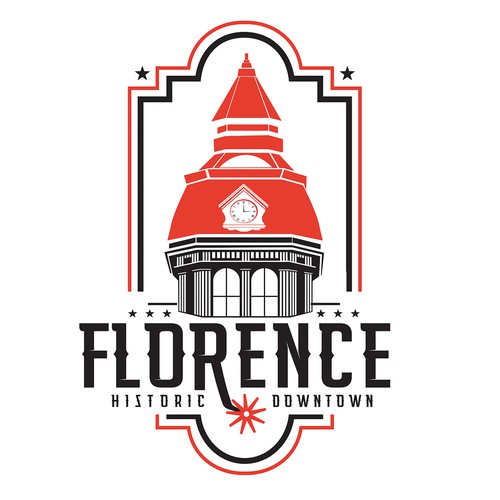 Rebranding of logo for the historic district of Downtown Florence, AZ