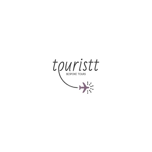 Logo concept for a travel agency organizing bespoke tours