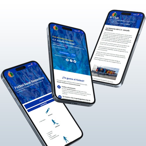 Diseño web - Getafe Féminas