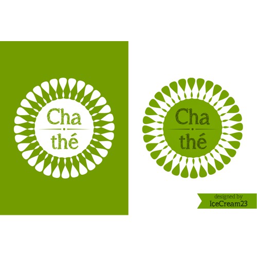 Cha-Thé Logo design