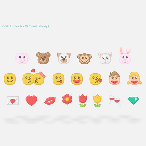 Emoticons for dating network