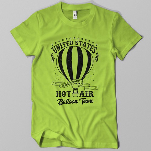 Hot Air Baloon Team t-shirt