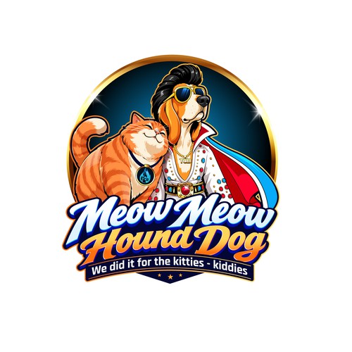 Cartoon Dog and Cat mascot