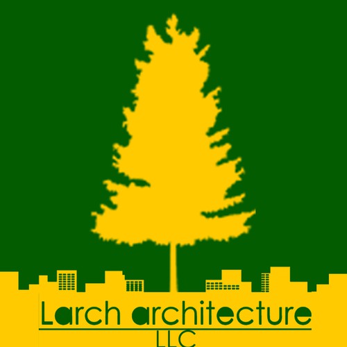 Logo for 'Larch architecture' firm