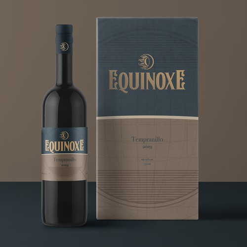 Tempranillo Wine Label and box