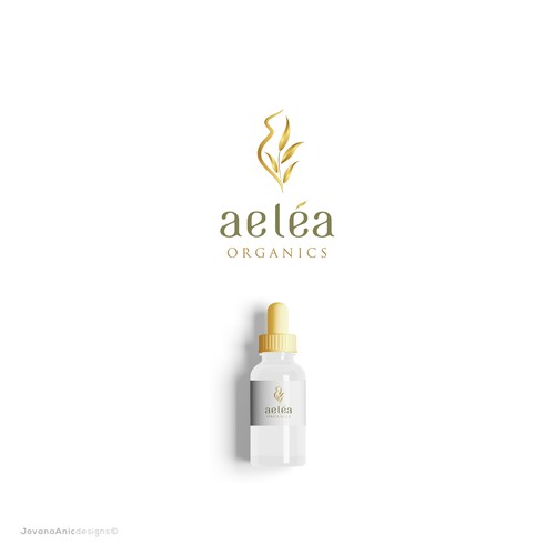 Logo for a natural cosmetics brand