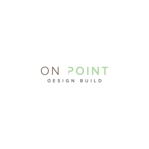 ON POINT logo for architect company