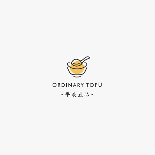 Logo Concept for ordinary tofu
