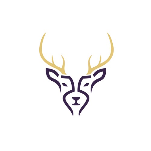 Bear and elk logo