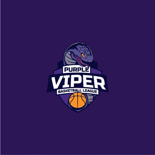 Purple Viper, Basketball League Logo