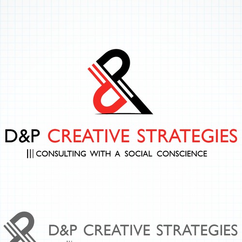 Create a hip and cool identity package for a DC consulting firm