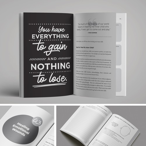 Book interior layout