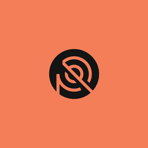 Vinyl Record with Letter R