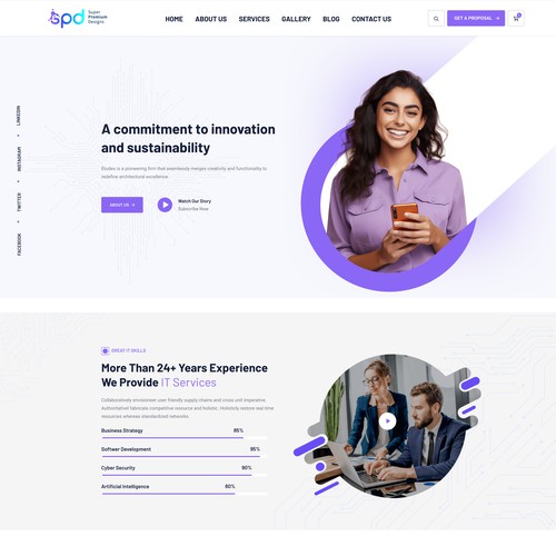 Website UX UI Design