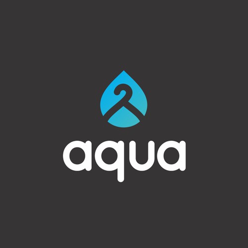 aqua logo design
