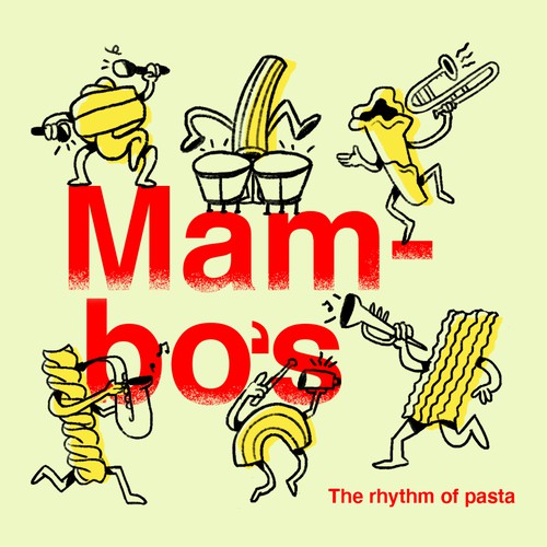 Characters for “Mambo” pasta