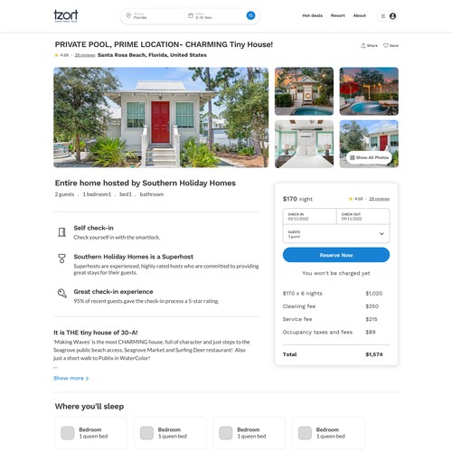 Design a User Interface for a Travel Company