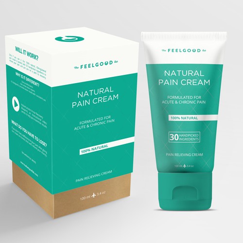 Cosmetics label and packaging concept